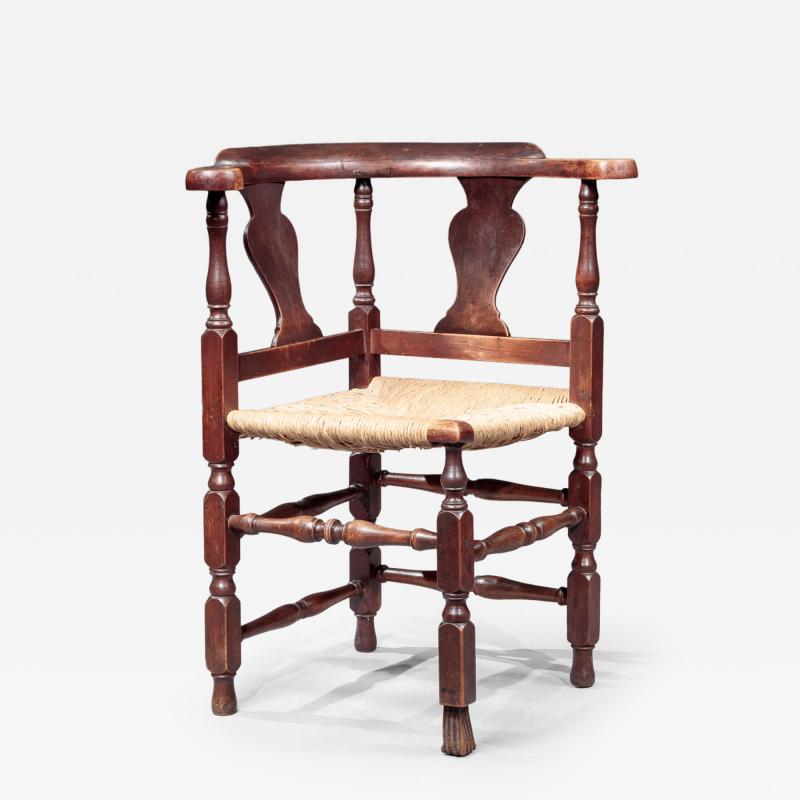 WILLIAM AND MARY CORNER CHAIR