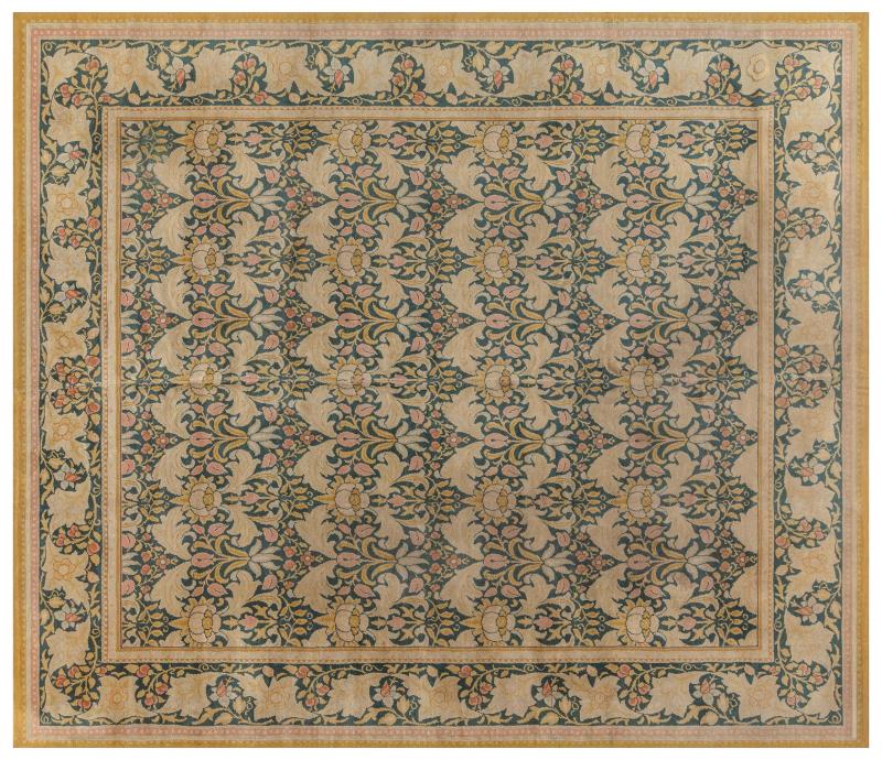 WILLIAM MORRIS MACHINE MADE ENGLISH CARPET CIRCA 1920
