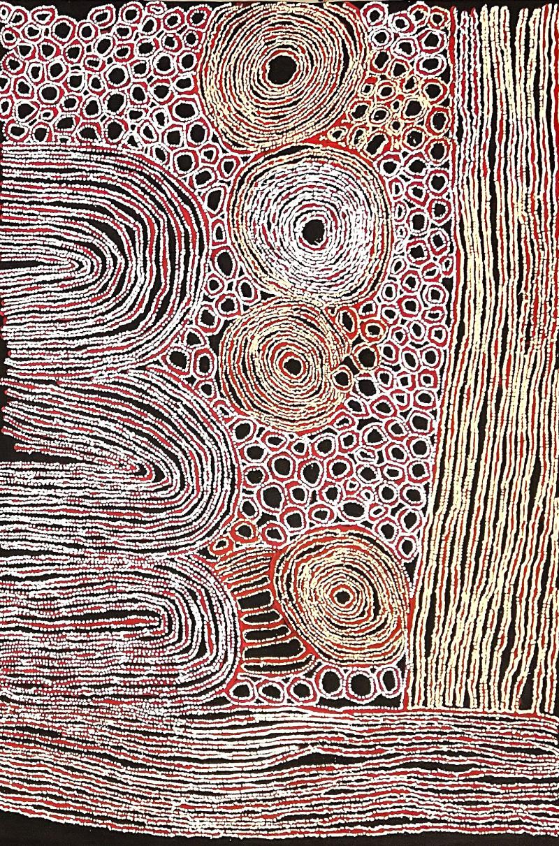 Walangkura Napanangka Contemporary Australian Aboriginal Painting by Walangkura Napanangka