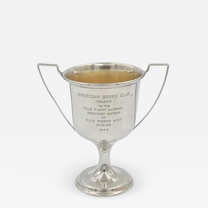 Wallace Sterling Silver Trophy American Circa 1944