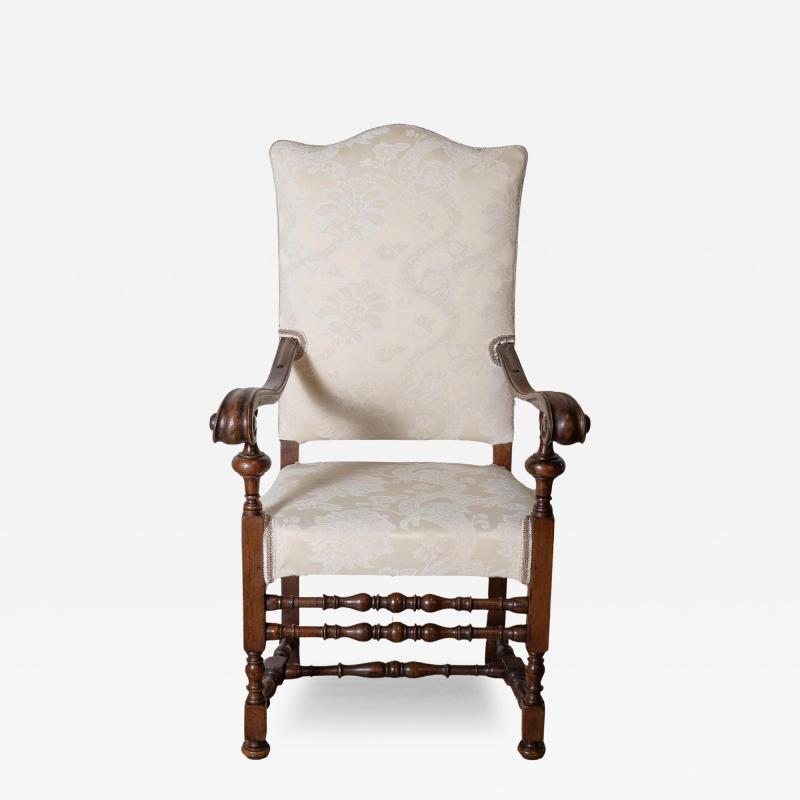 Walnut Armchair Tuscany 18th Century