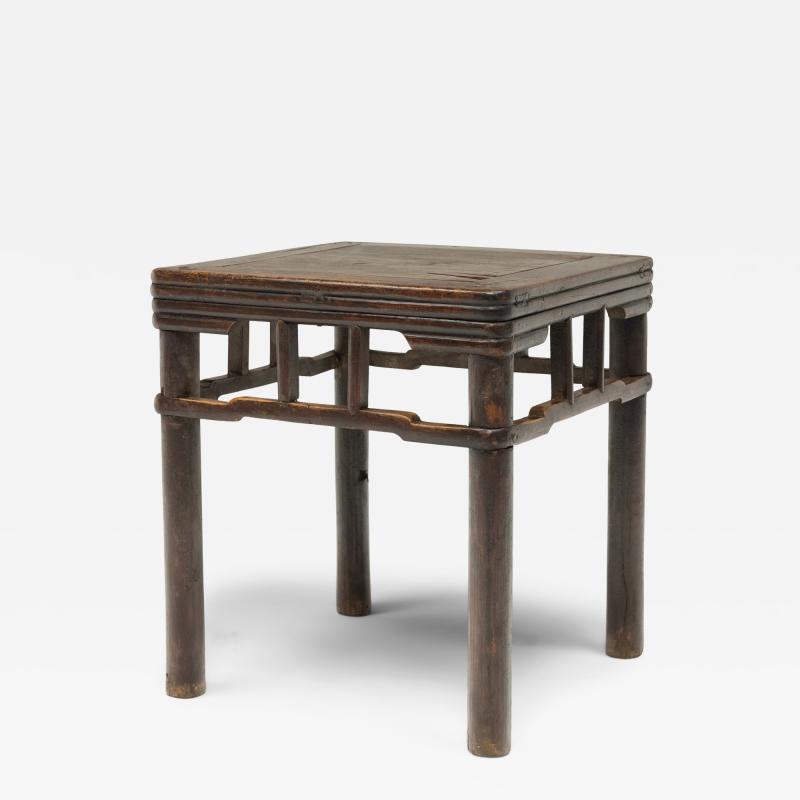 Walnut Fang Deng Square Stool