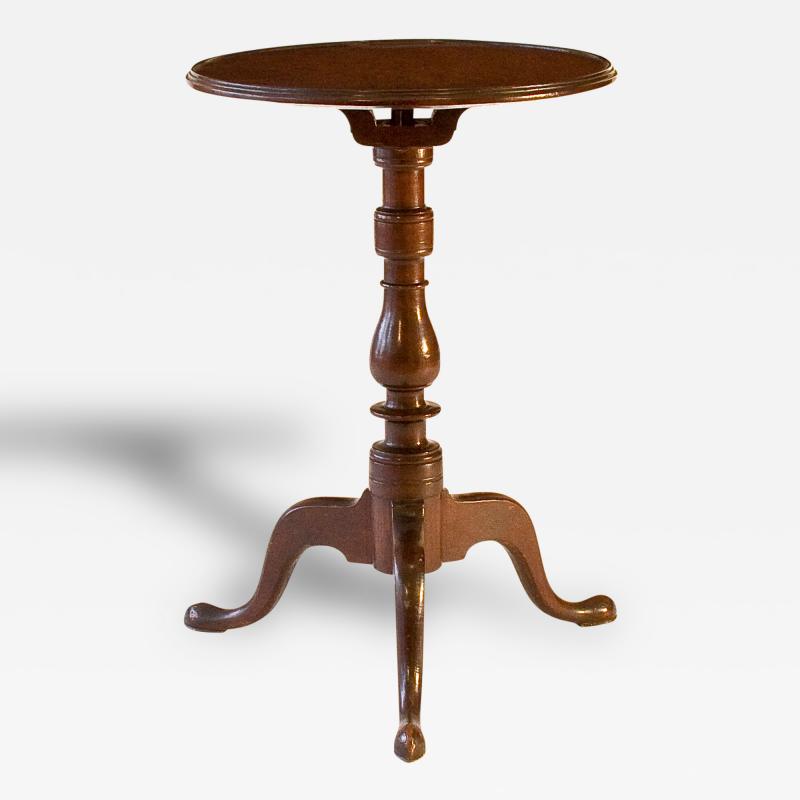 Walnut Queen Anne Candlestand