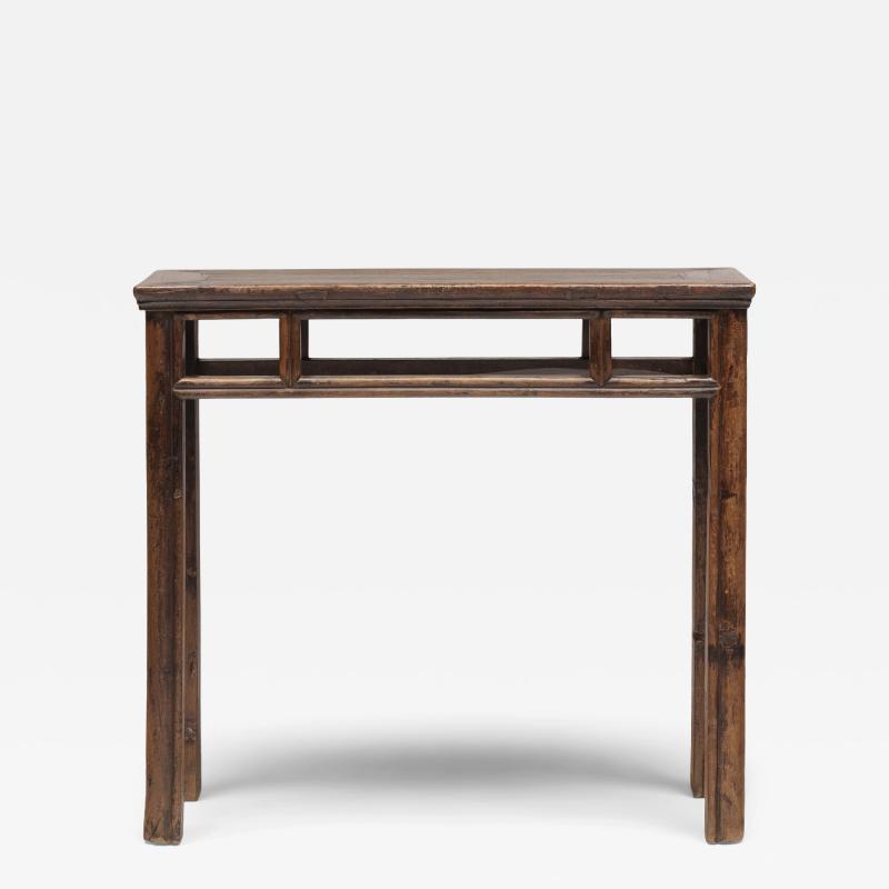 Walnut Top Half Table