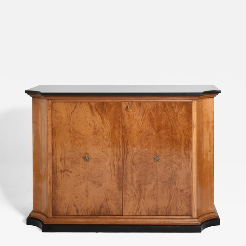 Walnut veneer sideboard 1940s 