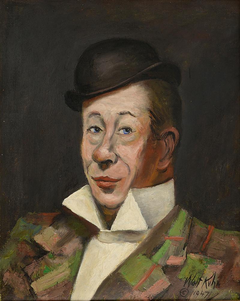 Walt Kuhn Portrait of Bert Lahr