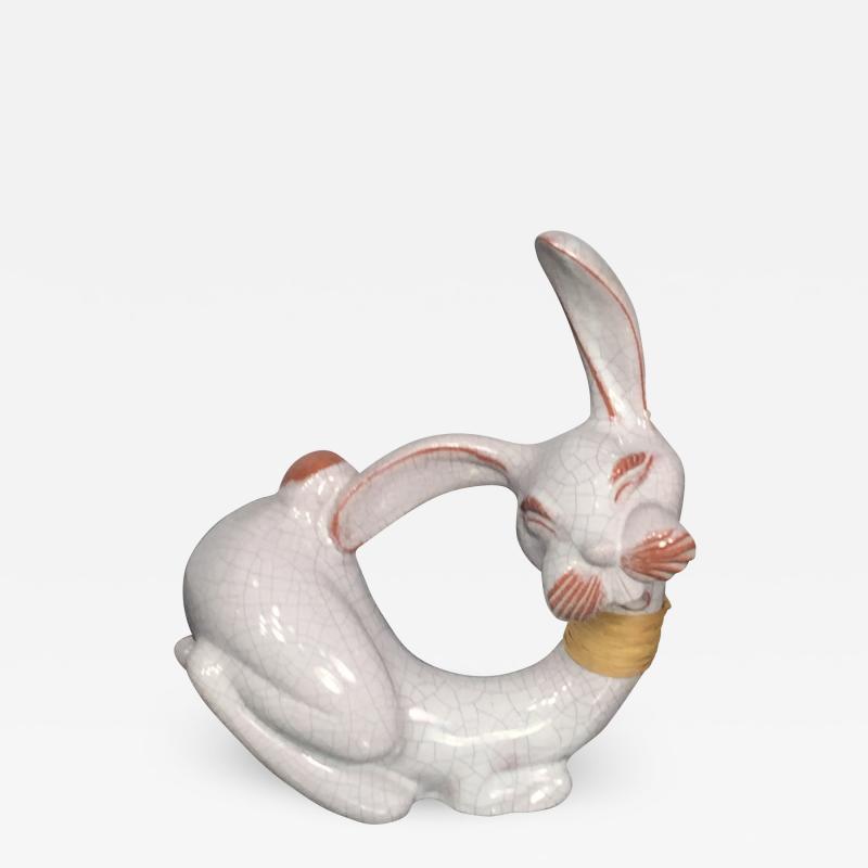 Walter Bosse AMUSING CERAMIC RABBIT BY WALTER BOSSE