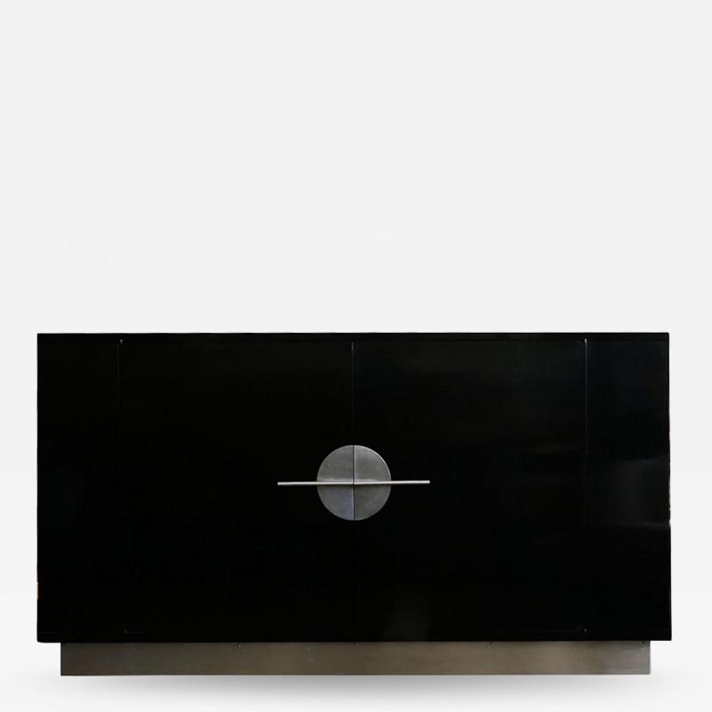 Walter Dorwin Teague Machine Age Art Deco Sideboard by Walter Dorwin Teague