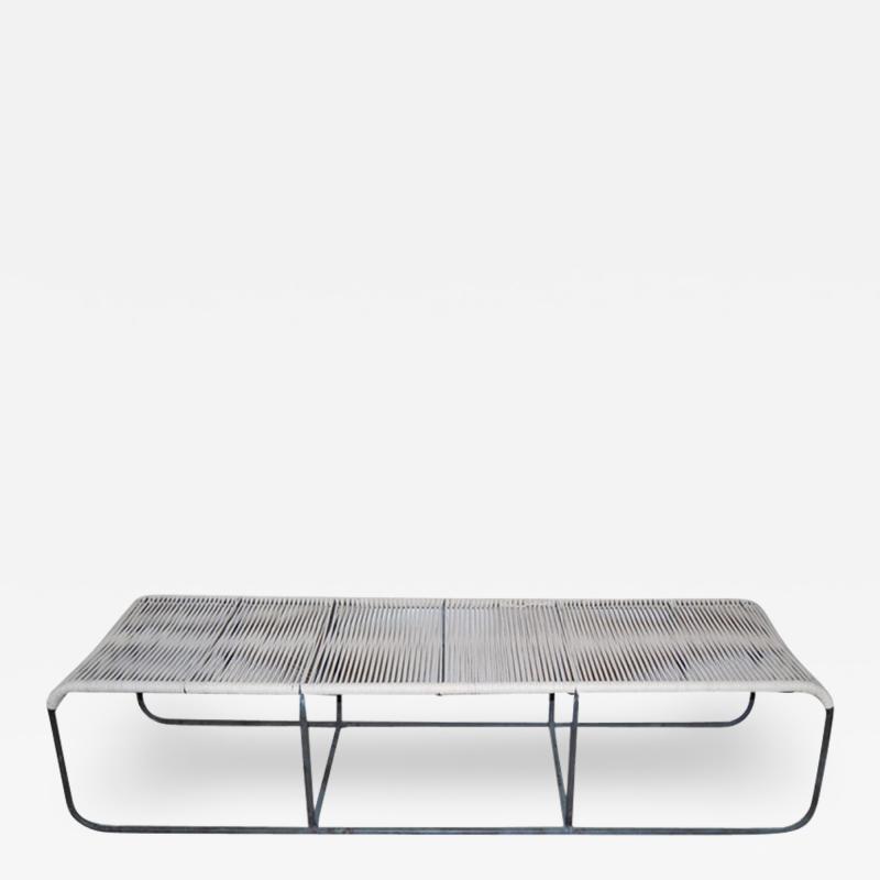 Walter Lamb Rare Bronze Long Bench
