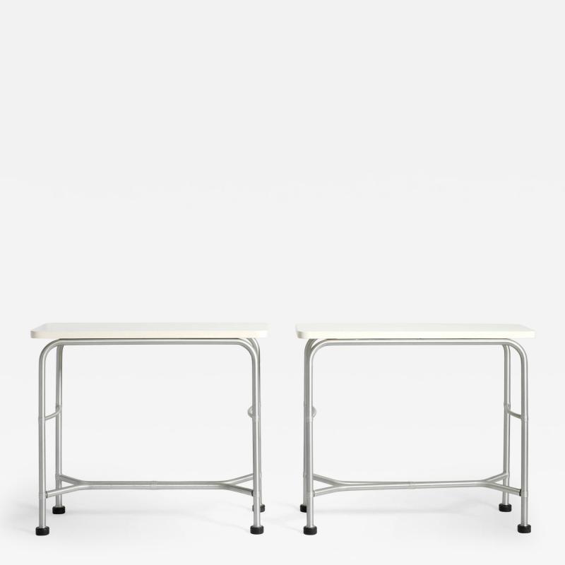 Warren McArthur Corporation Copy Warren McArthur Pair of Console Tables 1933