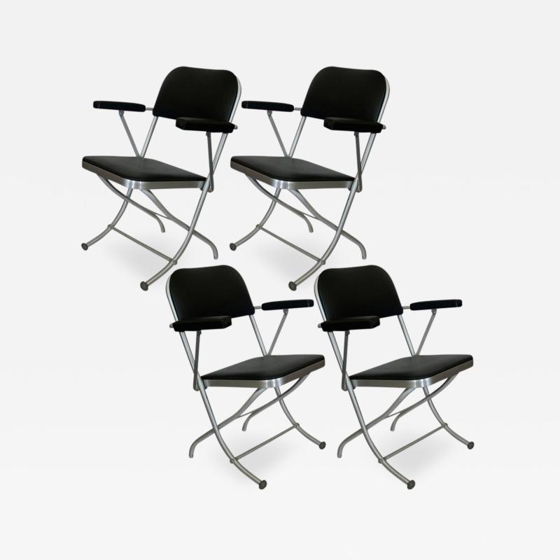 Warren McArthur Set of Ten Warren McArthur Folding Chairs