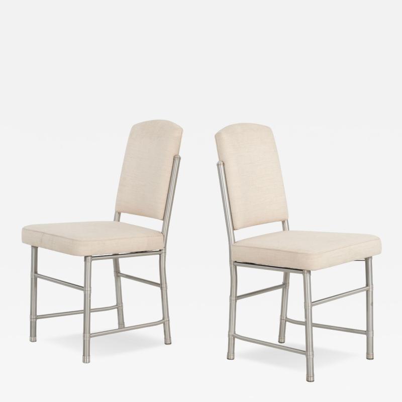 Warren McArthur Warren McArthur Furniture Corp Pair of Warren McArthur Side Chairs 1930c 