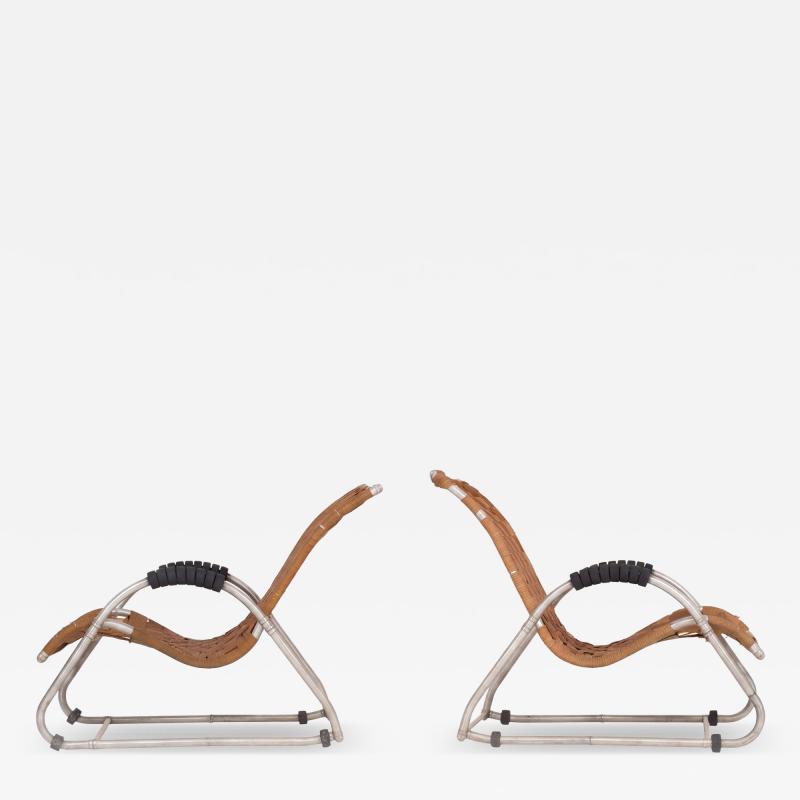 Warren McArthur Warren McArthur Furniture Corp Warren McArthur South Hampton Model 635 Lounge Chairs 1935