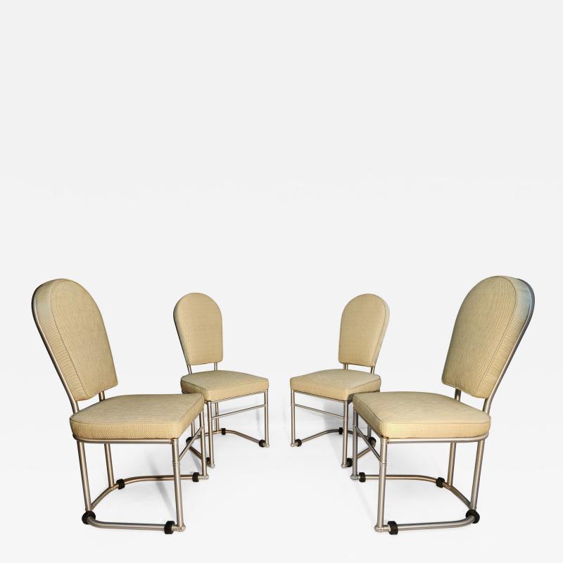 Warren McArthur Warren McArthur Spoon Back Dining Chairs LA CA c 1931