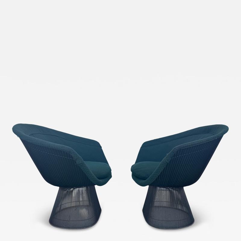 Warren Platner Pair Warren Platner Lounge Chairs by Knoll Furniture