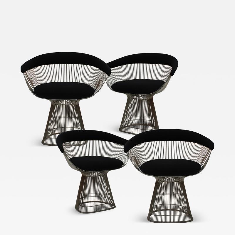 Warren Platner Set Of Four Chairs Designed By Warren Platner And Edited by Knoll 1960s