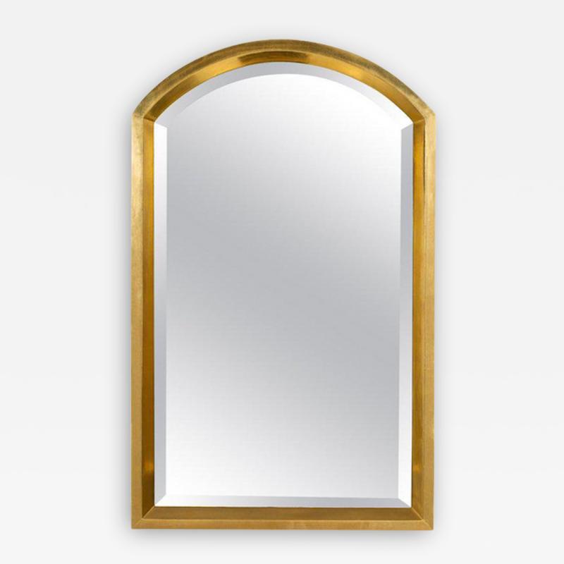 Warren Platner Warren Platner Gold Leaf Arched Mirror