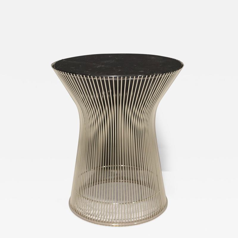 Warren Platner Warren Platner for Knoll Side Table with Marble Top