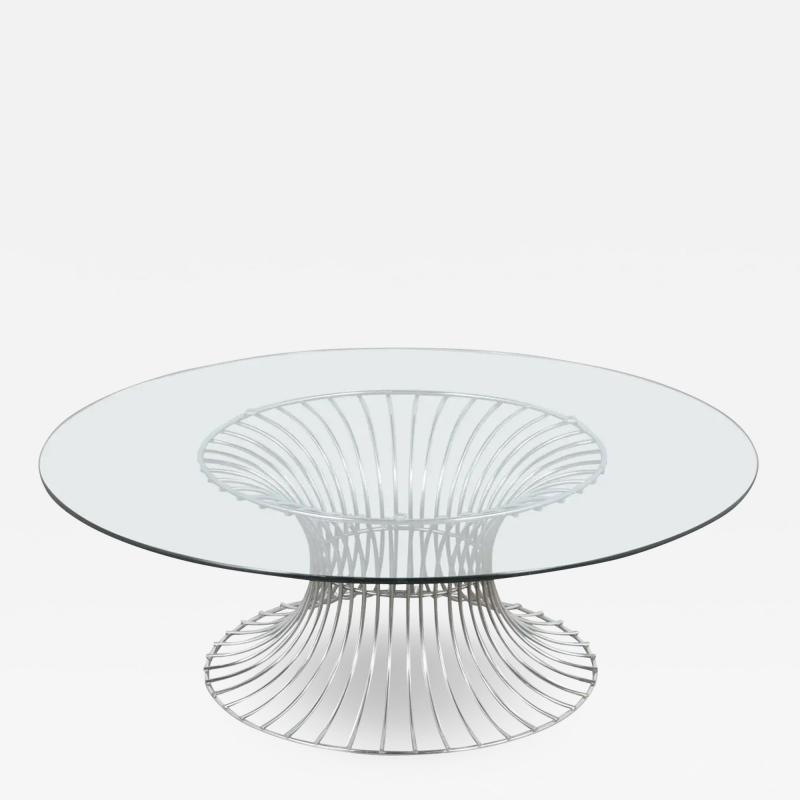 Warren Platner by Knoll Inspired Vintage Mid Century Modern Coffee Table