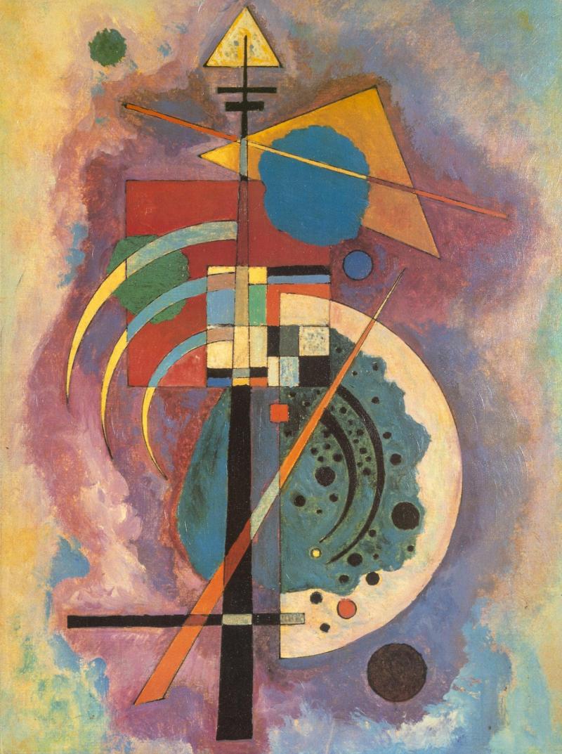 Wassily Kandinsky Hommage to Grohmann