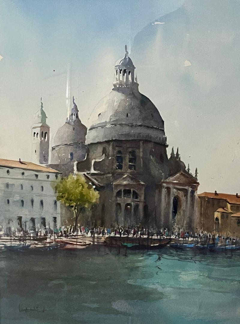Watercolor of Venice