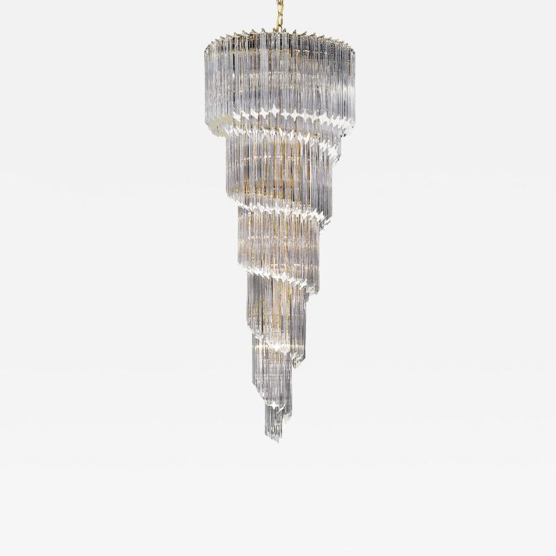 Waterfall chandelier