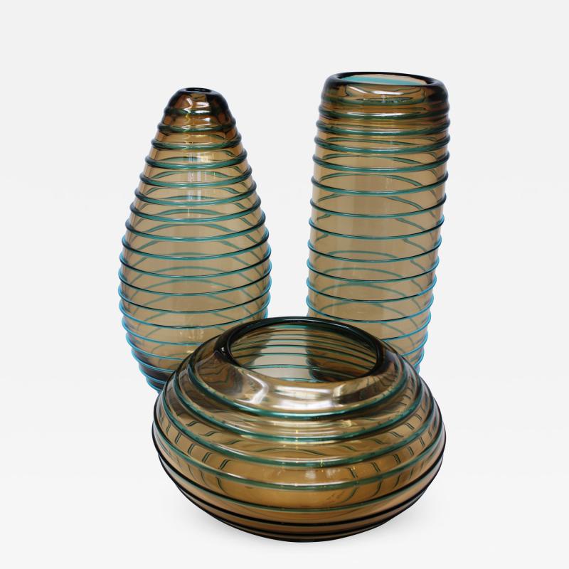 Wave Murano Glass Atolli Vases by Wave Murano Glass