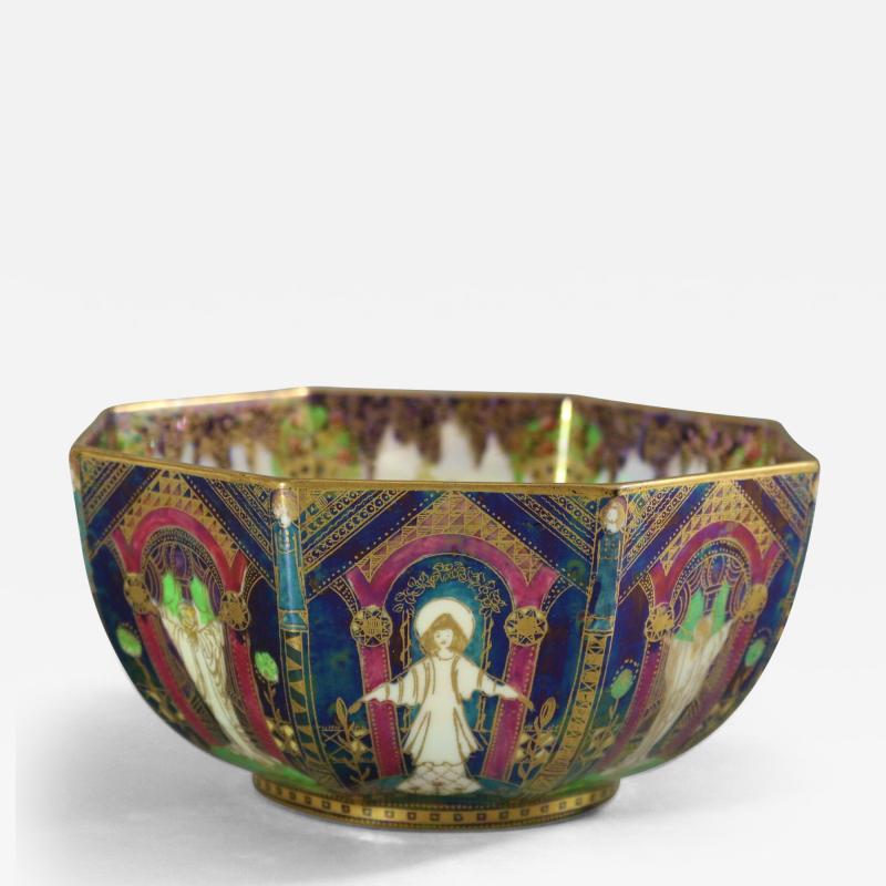 Wedgwood Fairyland Lustre Geisha Octagonal Bowl