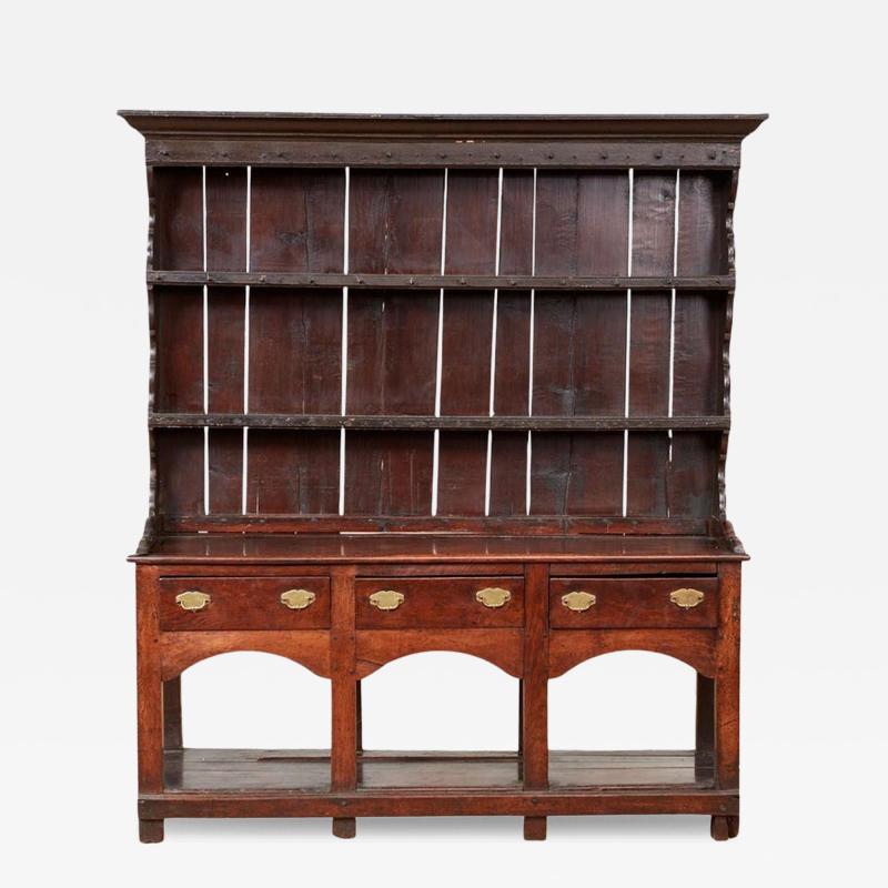 Welsh Dresser with Potboard Shelf