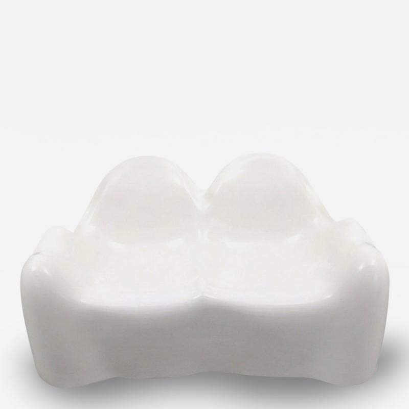 Wendell Keith Castle Molar Settee by Wendell Castle