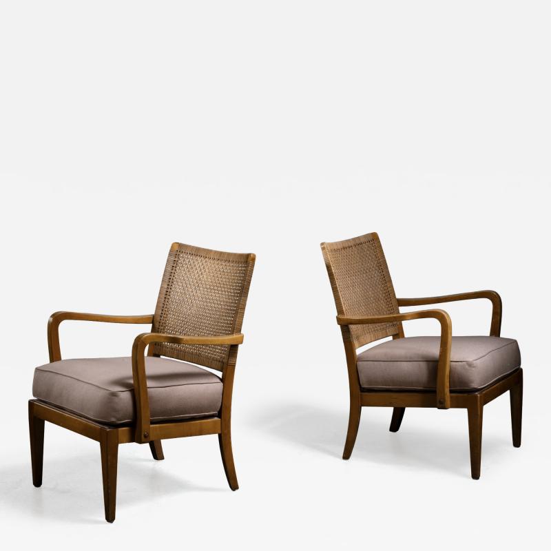 Werner West Pair of Werner West chairs for Stockmann