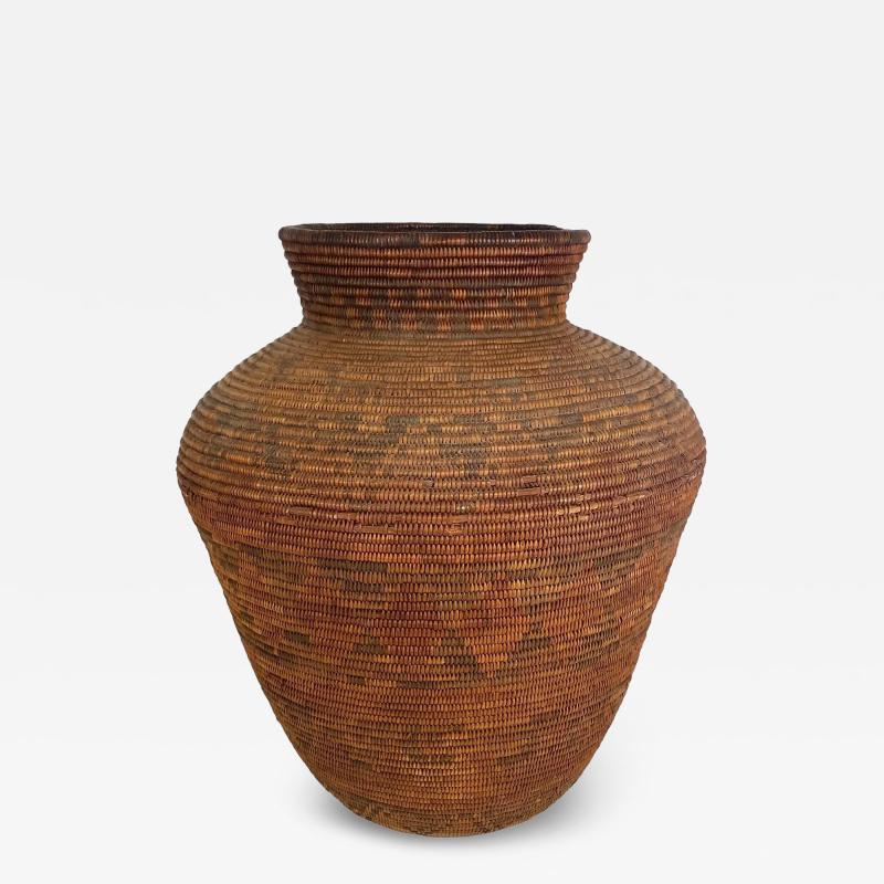 Western Apache polychrome olla