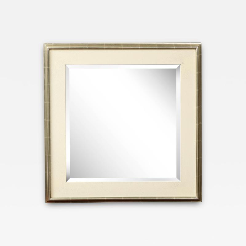 White Gold Gesso Mirror