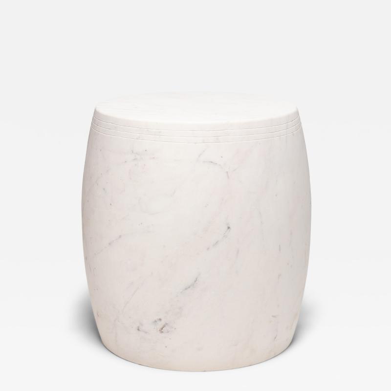 White Marble Drum