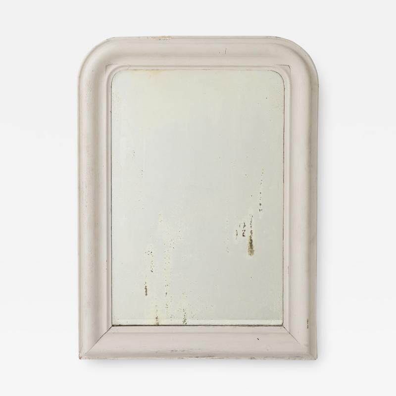 White Painted Louis Philippe Mirror France Early 20th Century