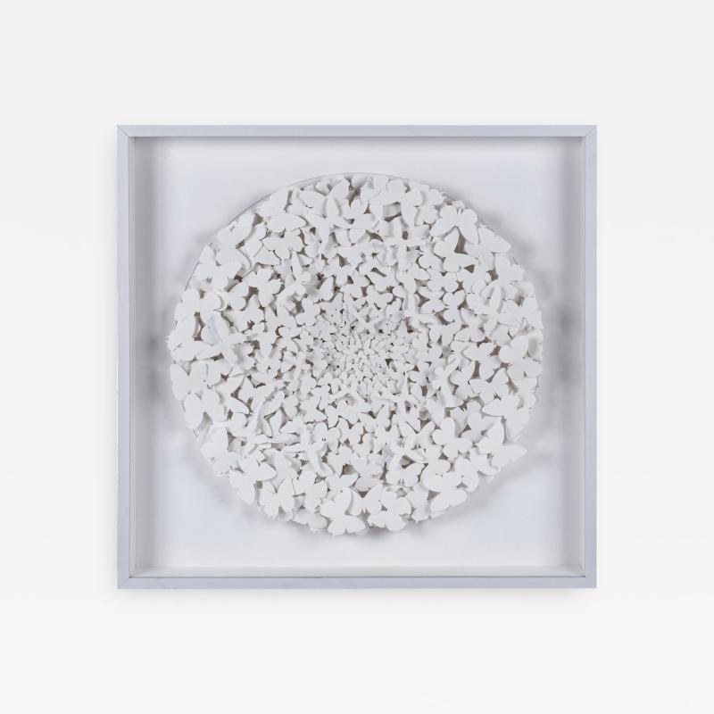White Paper Butterfly Box