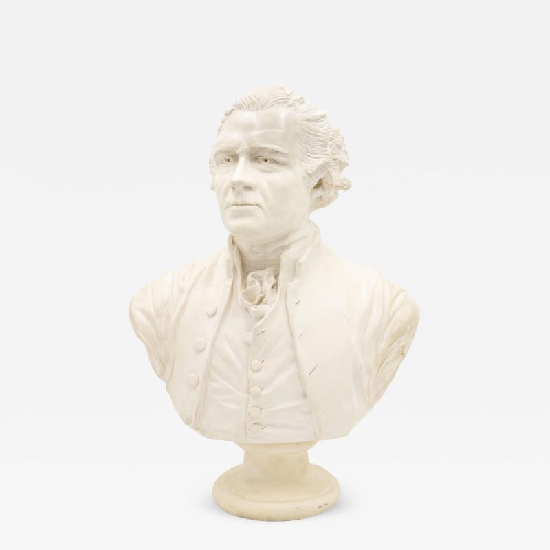 White Stone Thomas Jefferson Bust 1
