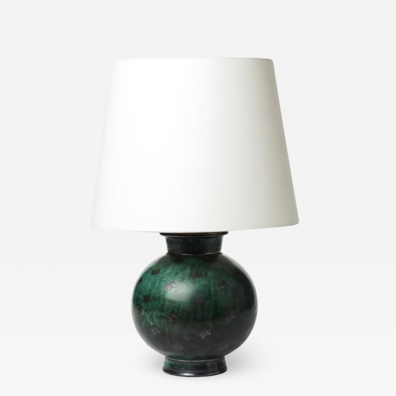 Wilhelm K ge Argenta table lamp by Wilhelm K ge