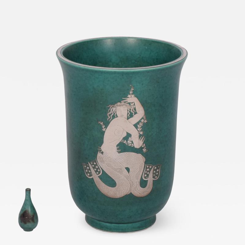 Wilhelm K ge Large ARGENTA Wilhelm K ge 1889 1960 vessel for Gustavsberg