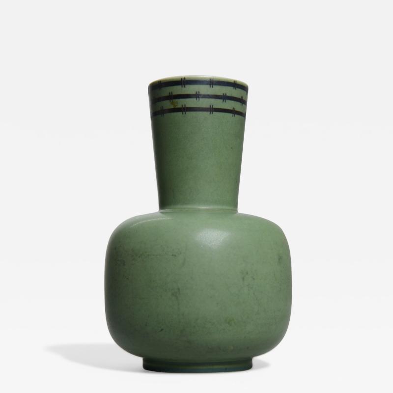 Wilhelm K ge Vase Argenta Celadon Gustavsberg