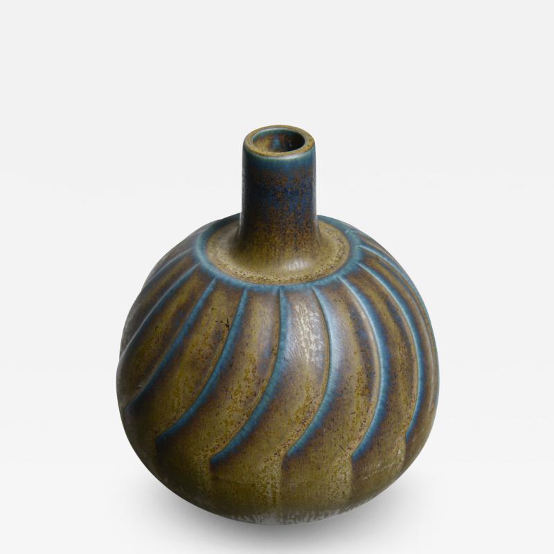 Wilhelm K ge Vase Gustavsberg mid 20th century 