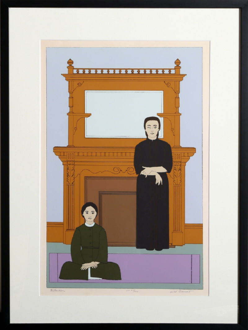 Will Barnet Reflection 1971