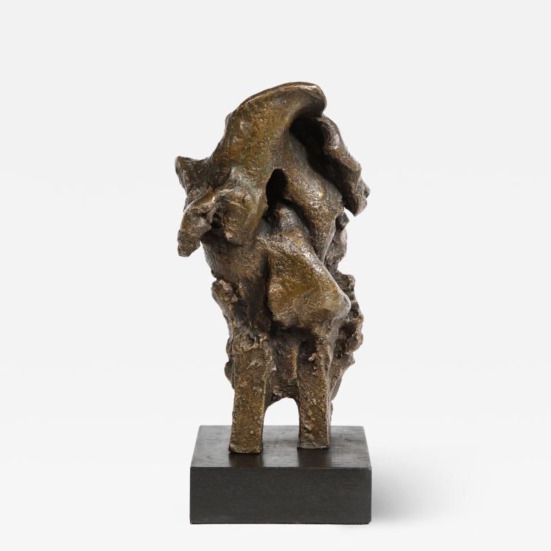 Willem De Kooning Mid Century Modern Abstract Expressionist Bronze Sculpture Manner of De Kooning