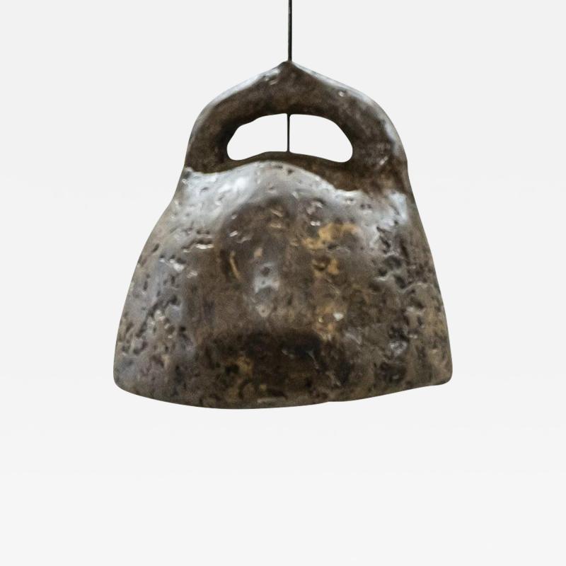 Willem Van Hooff DUAL BROWN LAMP BY WILLEM VAN HOOFF