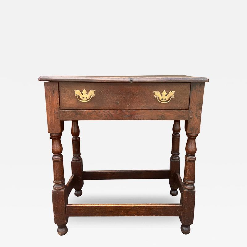 William And Mary Oak Tavern Table