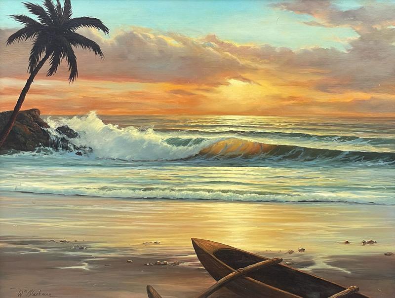 William Blackman Hawaiian Seascape