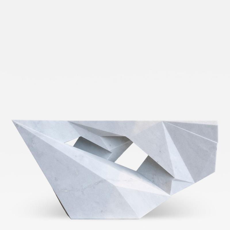 William Emmerson Drift Marble Console by William Emmerson