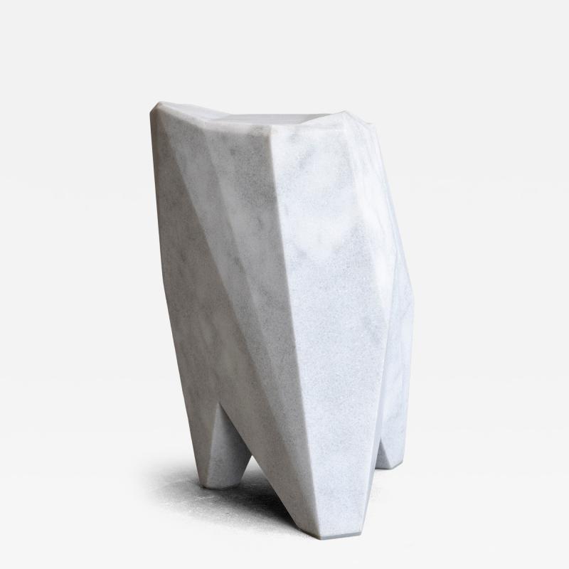 William Emmerson William Emmerson Floe Marble Stool