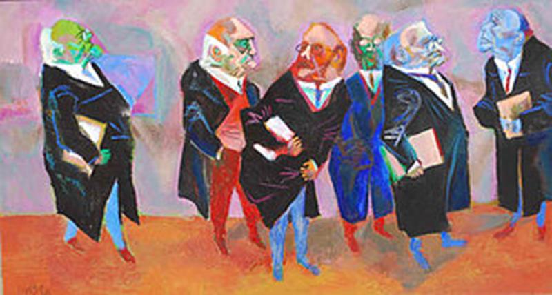 William Gropper Judges Six of Nine 