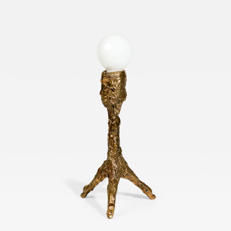 William Guillon French Contemporary Sweet Thing I Bronze Table Lamp